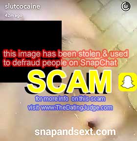 SnapAndSext.com front page